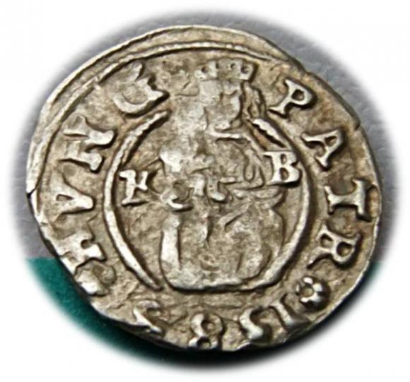 Denar 1588 Rudolf II Habsburg Węgry (1)