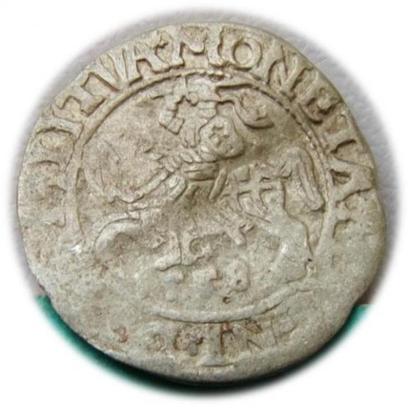 Półgrosz 1558 Zygmunt II August Wilno (1)