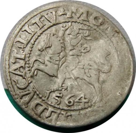 Półgrosz 1564 Zygmunt II August Wilno (1)