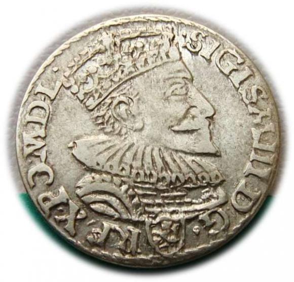 Trojak 1593 Zygmunt III Waza Malbork (1)
