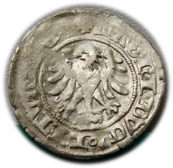 Półgrosz Aleksander Jagiellończyk Wilno (2)