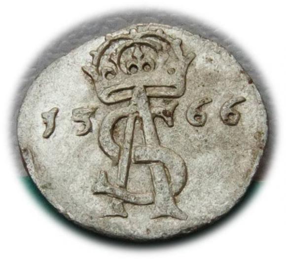 Dwudenar 1566 Zygmunt II August Wilno (2)