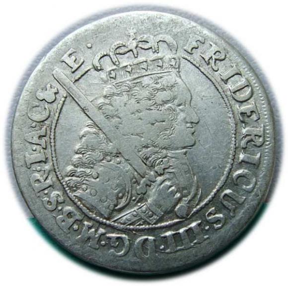 Ort 1699 Fryderyk Wilhelm Księstwo Pruskie Królewiec (1)