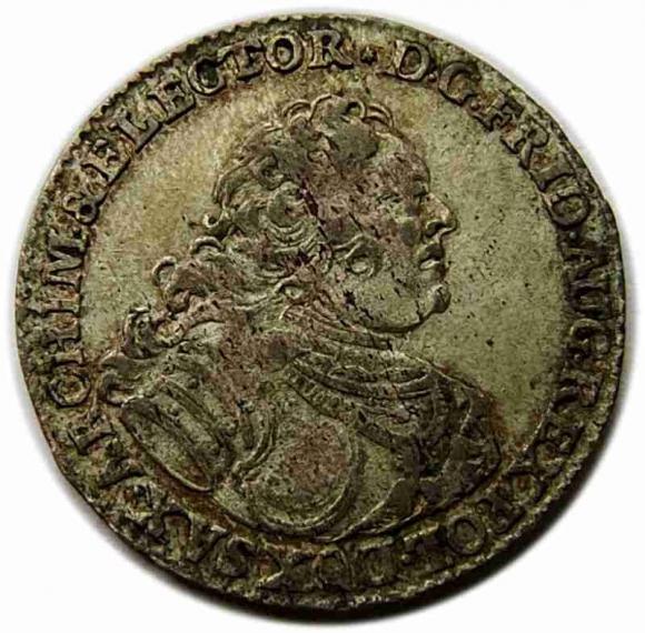 Grosz 1740 August III Sas Drezno (1)