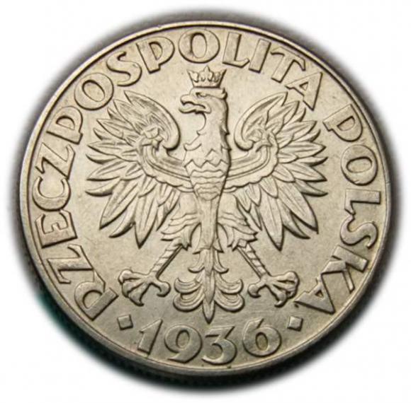 2 złote 1936 Żaglowiec, Warszawa (2)