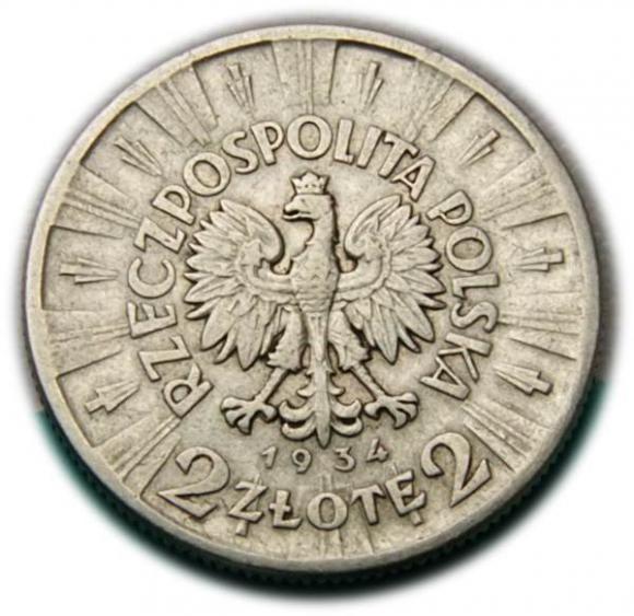 2 złote 1934 Józef Piłsudski, Warszawa (2)