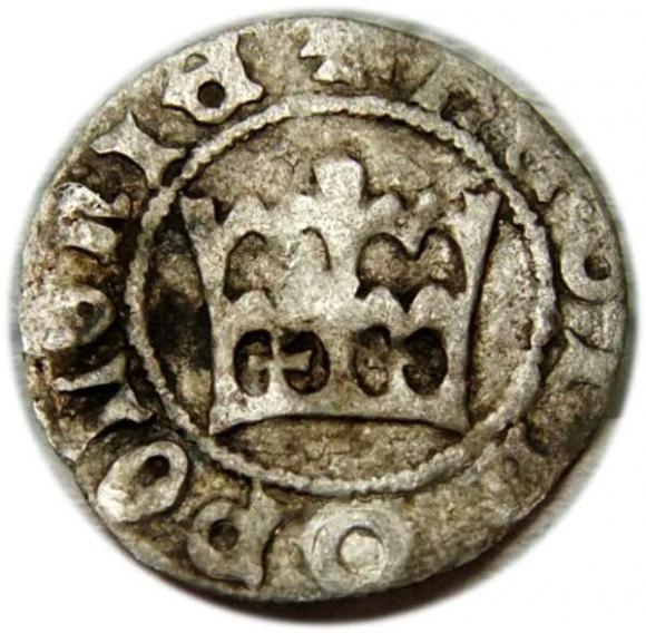 Półgrosz Jan Olbracht Kraków (1)