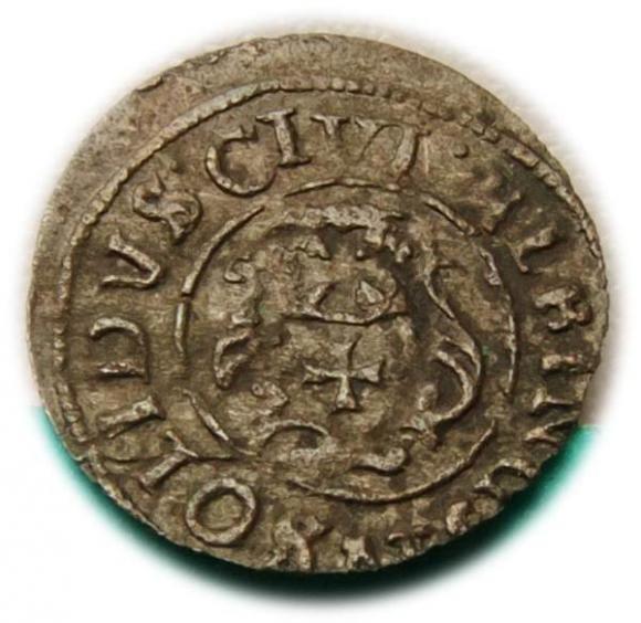 Szeląg Gustaw Adolf Elbląg (2)