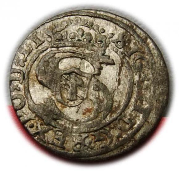 Szeląg 1599 Zygmunt III Waza Ryga (1)