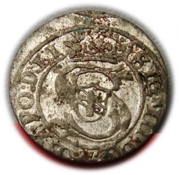 Szeląg 1602 Zygmunt III Waza Ryga (1)