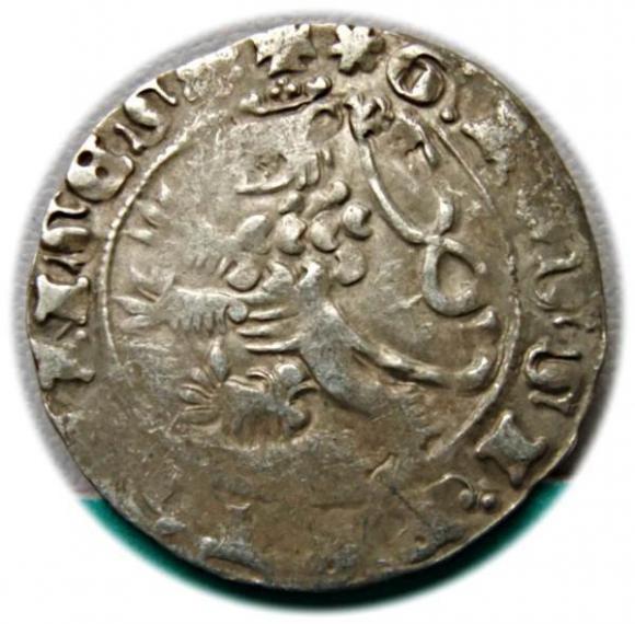 Grosz praski Jan Luksemburski Czechy (2)