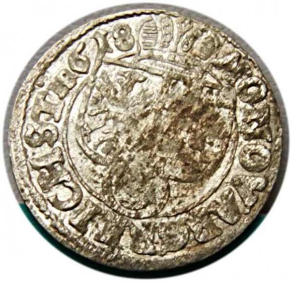 3 krajcary 1618 Jan Krystian Jerzy Rudolf Księstwo Brzesko-Legnicko-Wołowskie Złoty Stok (1)