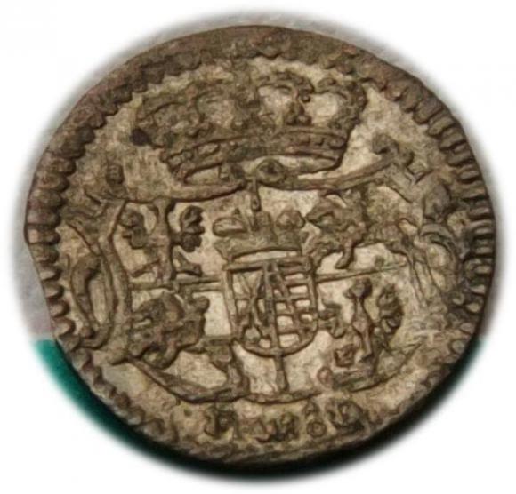 Halerz 1750 August III Sas Drezno (2)