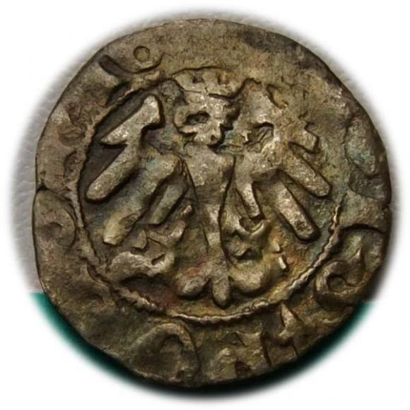 Półgrosz Władysław Jagiełło Wschowa (2)