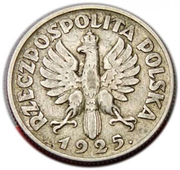 1 złoty 1925 Kobieta z Kłosami Londyn (2)