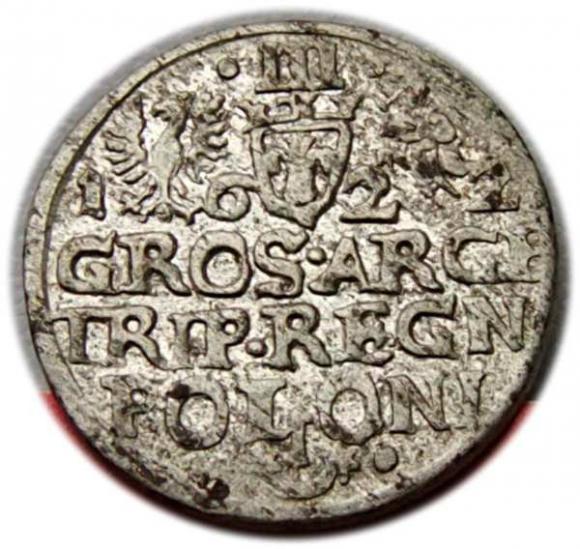 Trojak 1622 Zygmunt III Waza Kraków (2)