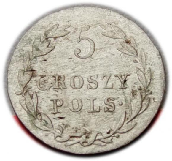 5 groszy 1820 Aleksander I Romanow Królestwo Polskie pod zaborem