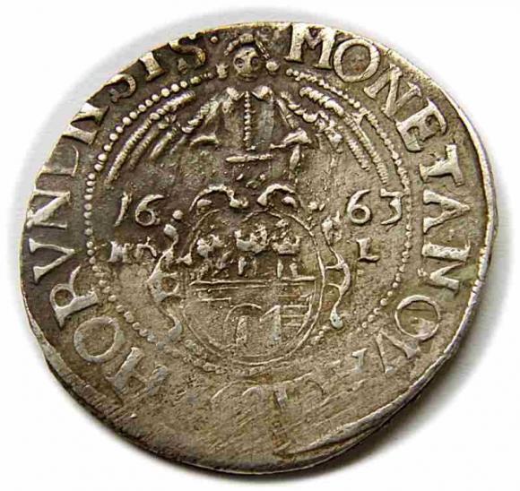 Ort 1663 Jan Kazimierz Toruń (2)