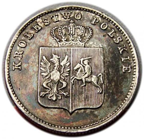 2 złote 1831 Powstanie Listopadowe Warszawa (2)