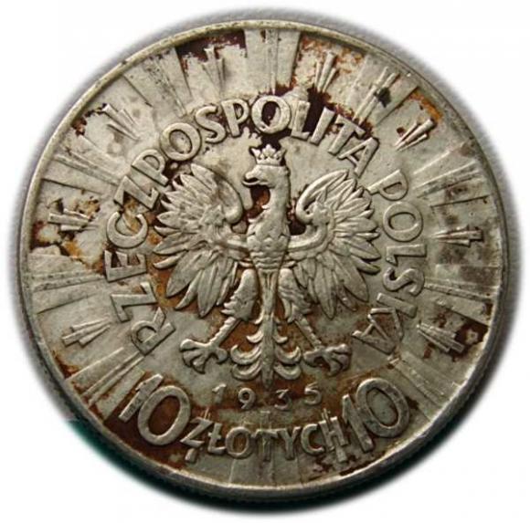 10 złotych 1935 Józef Piłsudski Warszawa (2)