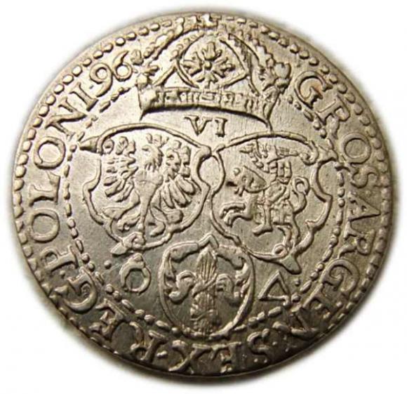 Szóstak 1596 Zygmunt III Waza Malbork (2)