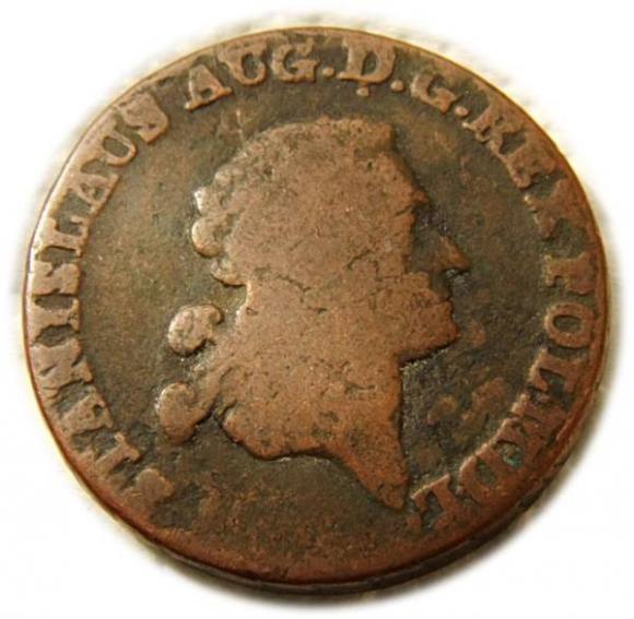 Trojak 1789 Stanisław August Poniatowski Warszawa (1)