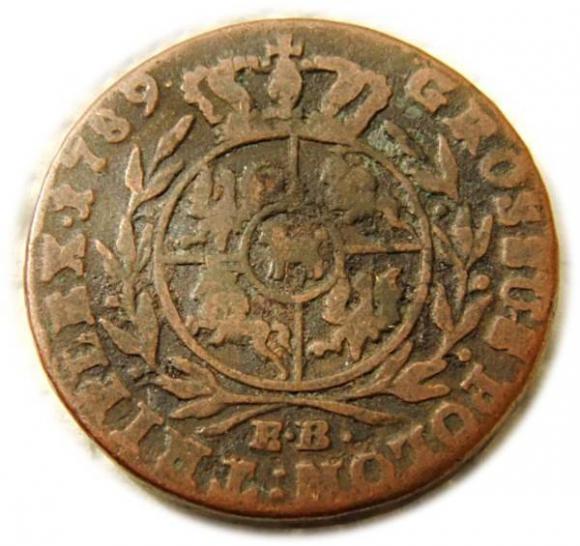 Trojak 1789 Stanisław August Poniatowski Warszawa (2)