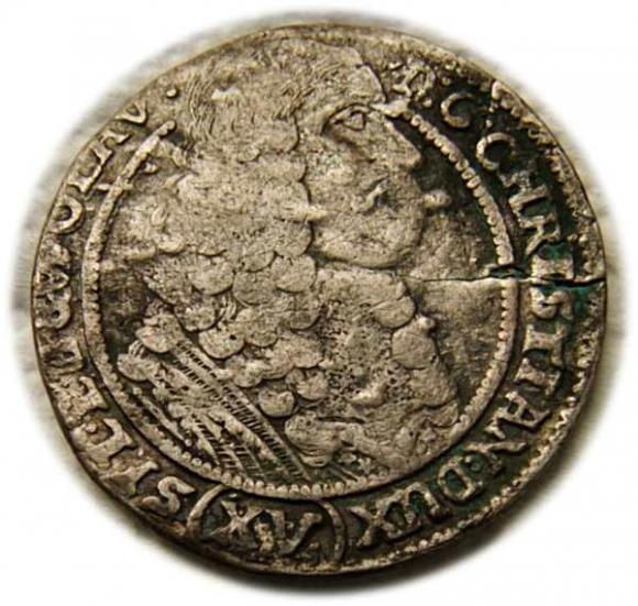 15 krajcarów 1664 Chrystian Wołowski Księstwo Brzesko - Legnicko - Wołowskie Brzeg (1)