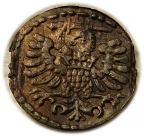 Denar 1597 Zygmunt III Waza Gdańsk