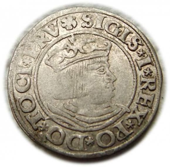 Grosz 1530 Zygmunt I Stary Gdańsk (1)