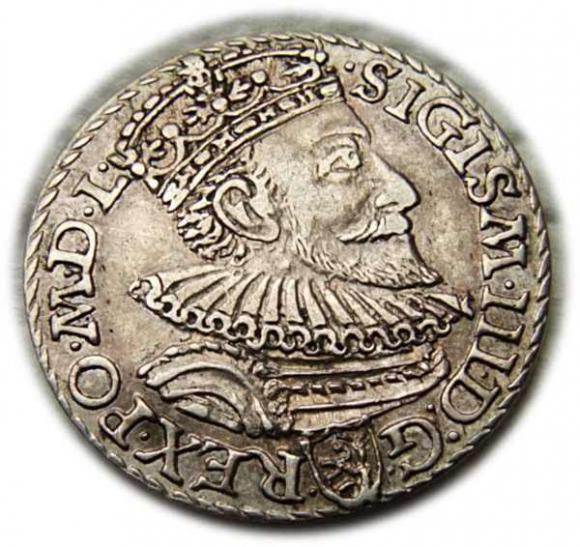 Trojak 1592 Zygmunt III Waza Malbork (1)
