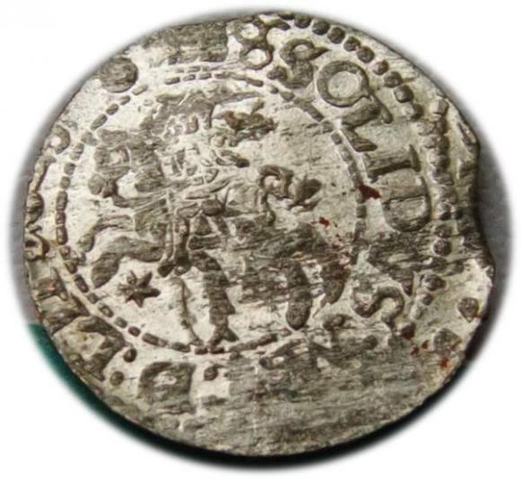 Szeląg Zygmunt III Waza Wilno (1)