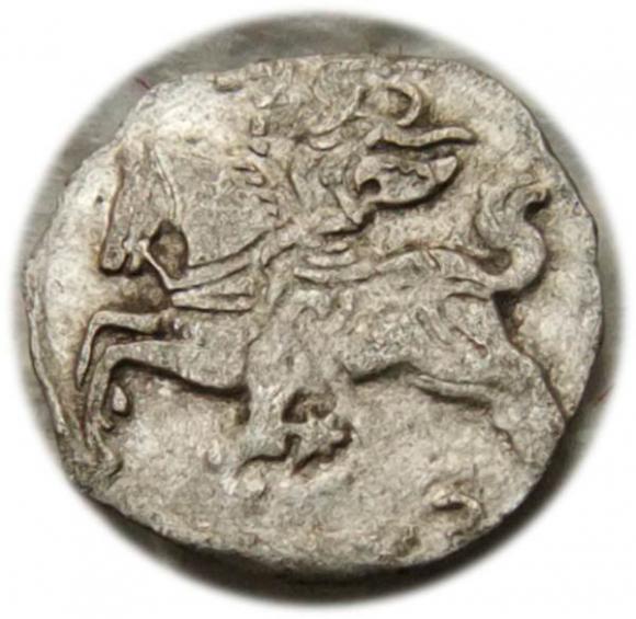 Denar 1563 Zygmunt II August Wilno (1)