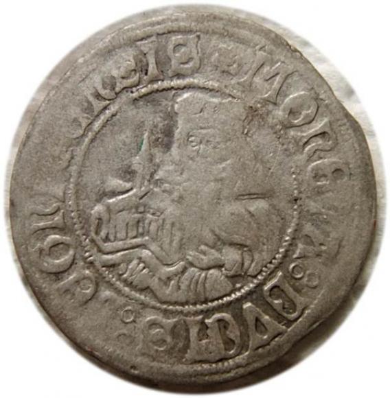 Grosz Fryderyk II Legnicki Księstwo Brzesko - Legnicko - Wołowskie Legnica (1)