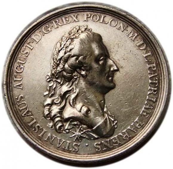 Medal 1791 Stanisław August Poniatowski Konstytucja 3 Maja (1)
