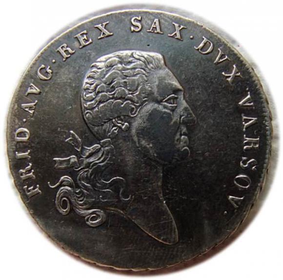 Talar 1814 Fryderyk August III Księstwo Warszawskie Warszawa (1)