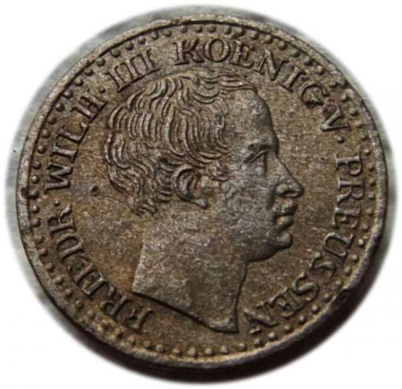 1 srebrny grosz 1834 Fryderyk Wilhelm III Berlin (2)