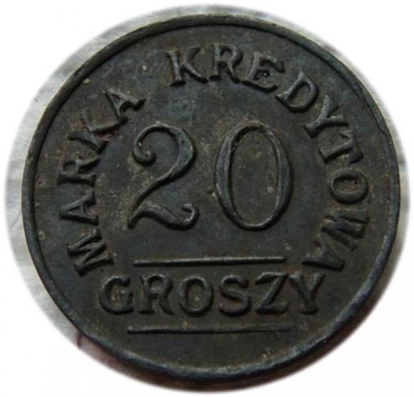20 groszy Jarosław 3 Pułk Piechoty Legionów (1)