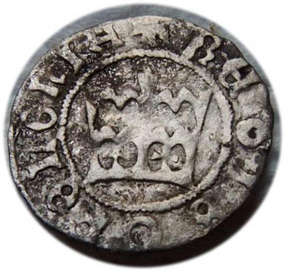 Półgrosz Jan Olbracht Kraków (1)