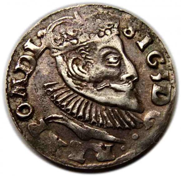Trojak 1596 Zygmunt III Waza Poznań (1)