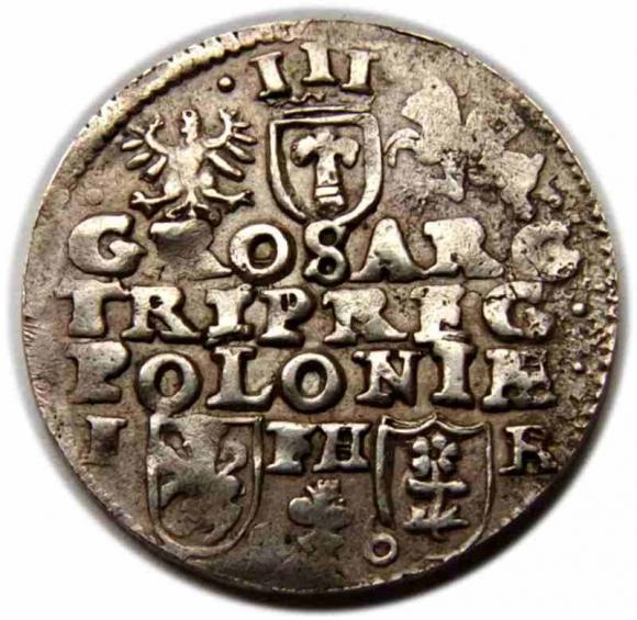 Trojak 1596 Zygmunt III Waza Poznań (2)