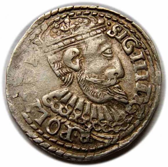 Trojak 1599 Zygmunt III Waza Olkusz (1)