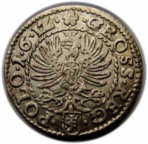 Grosz 1612 Zygmunt III Waza Kraków (2)