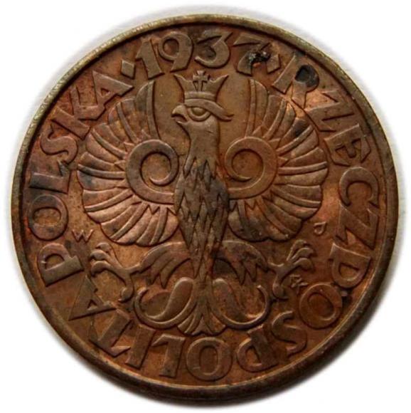 5 groszy 1937 II RP Warszawa (2)