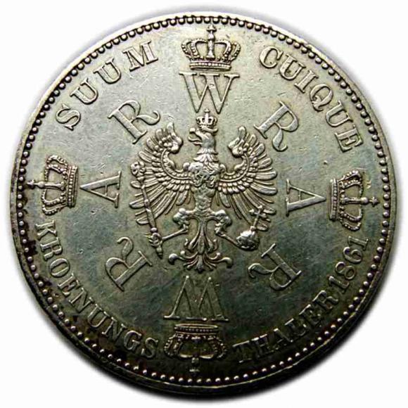 Talar 1861 Wilhelm I Hohenzollern Prusy Berlin (2)