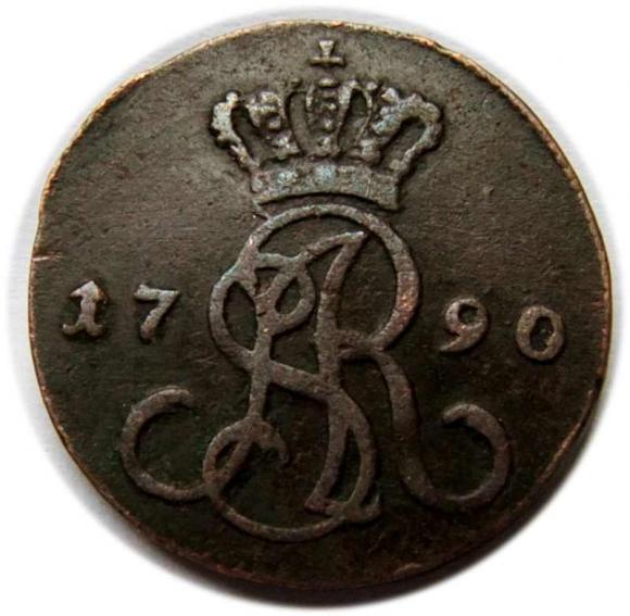 Grosz 1790 Stanisław August Poniatowski Warszawa (1)
