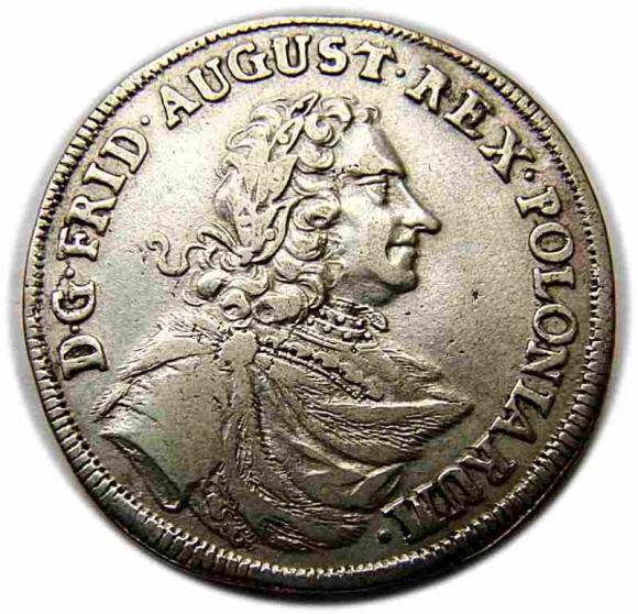 2/3 talara 1704 August II Mocny Drezno (1)