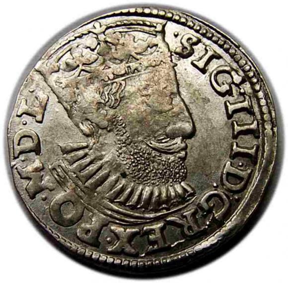 Trojak 1590 Zygmunt III Waza Poznań (1)
