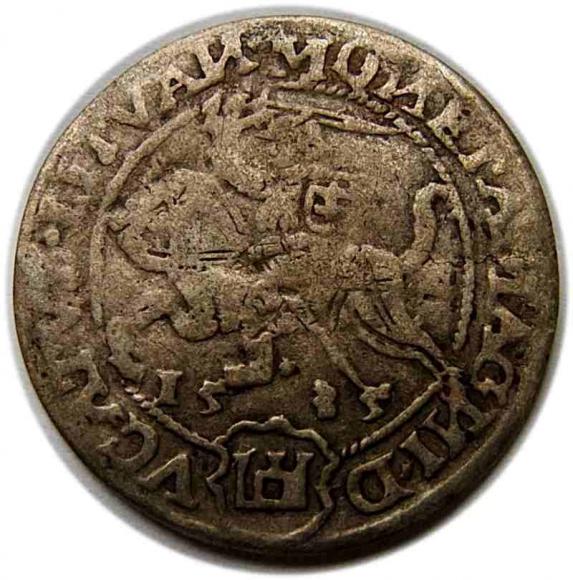 Grosz 1535 Zygmunt I Stary Wilno (1)