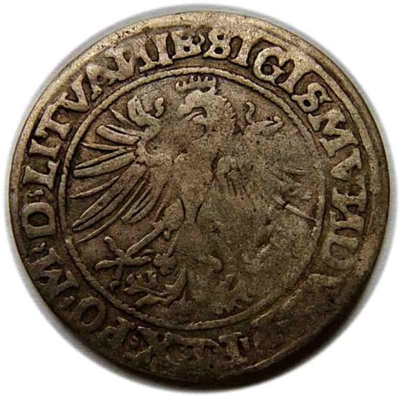 Grosz 1535 Zygmunt I Stary Wilno (2)